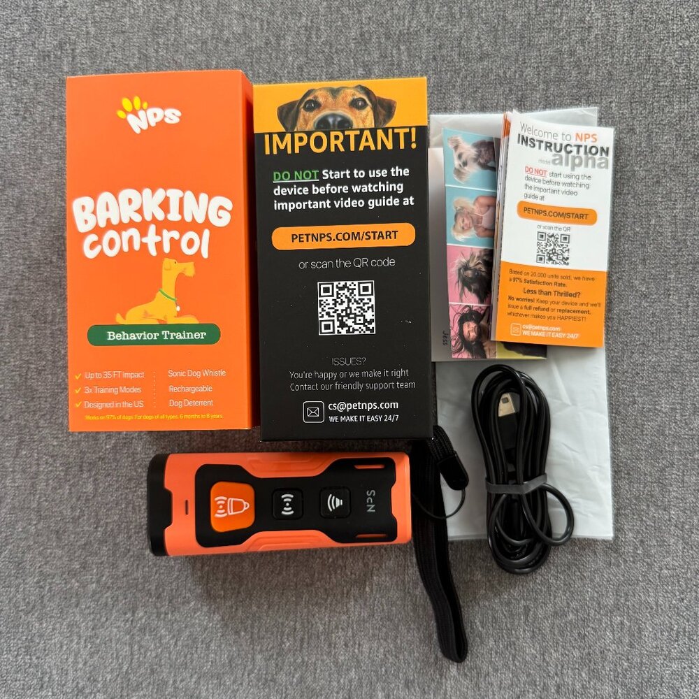 Dog Bark Deterrent Devices，Barks No More Dog Training Device